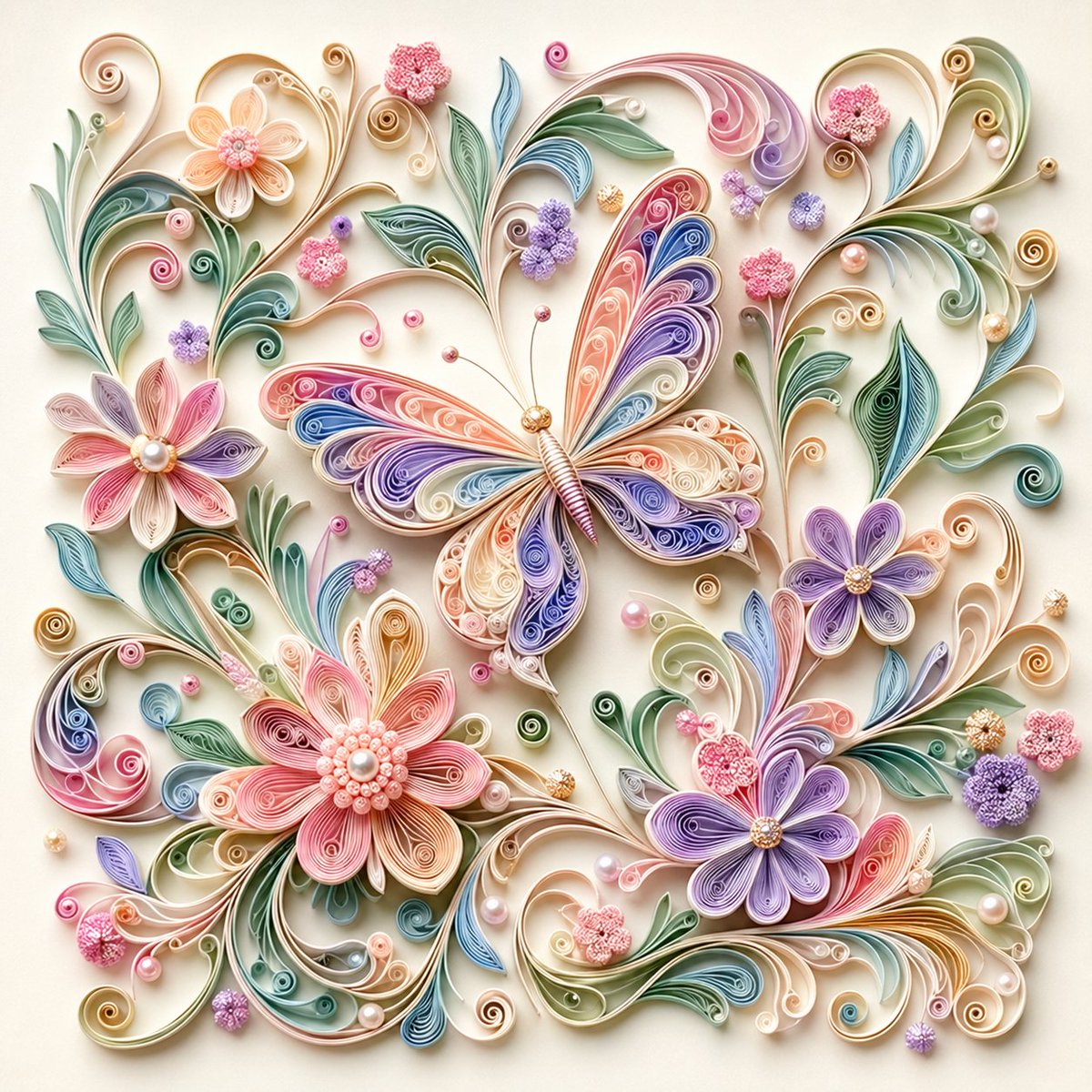 Breathtaking 3d Paper Quilling Masterpiece
