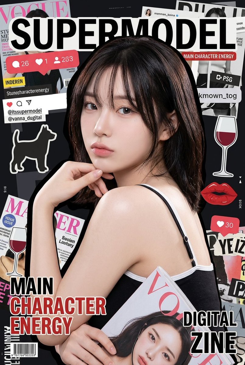 Cinematic Macro Eye Poster with Glowing Text