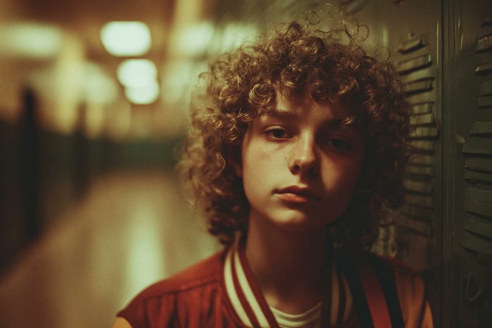 Vintage Editorial Cinematic Portrait