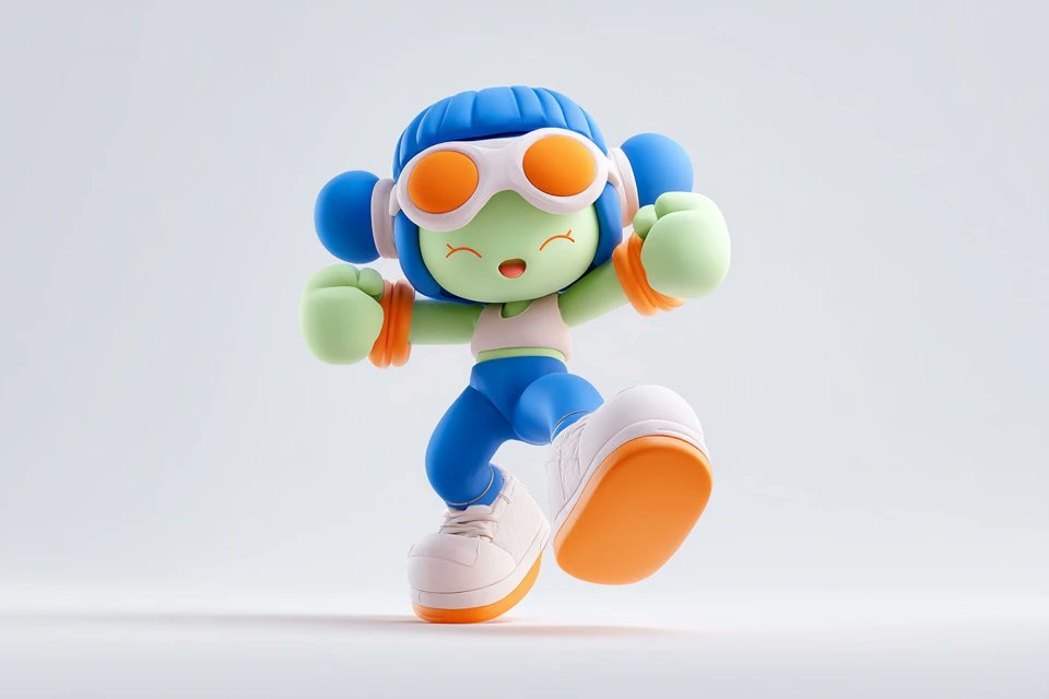 Cute 3D Clay Character Generator