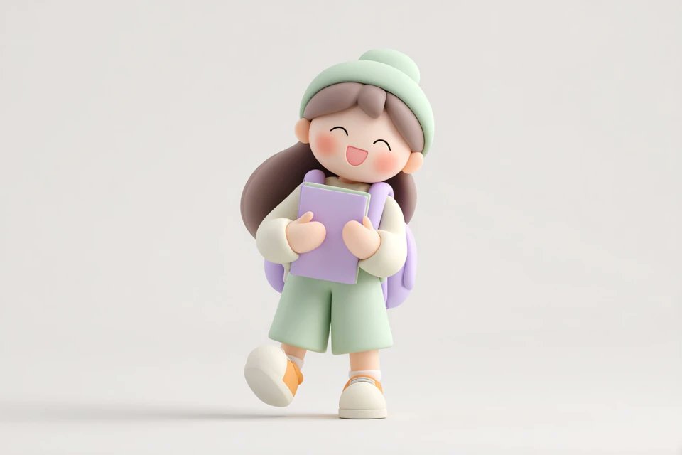 Cute 3D Clay Character Generator