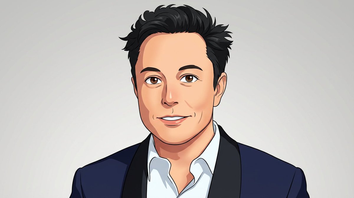 2D Cel Animation Style Portrait from Reference Image