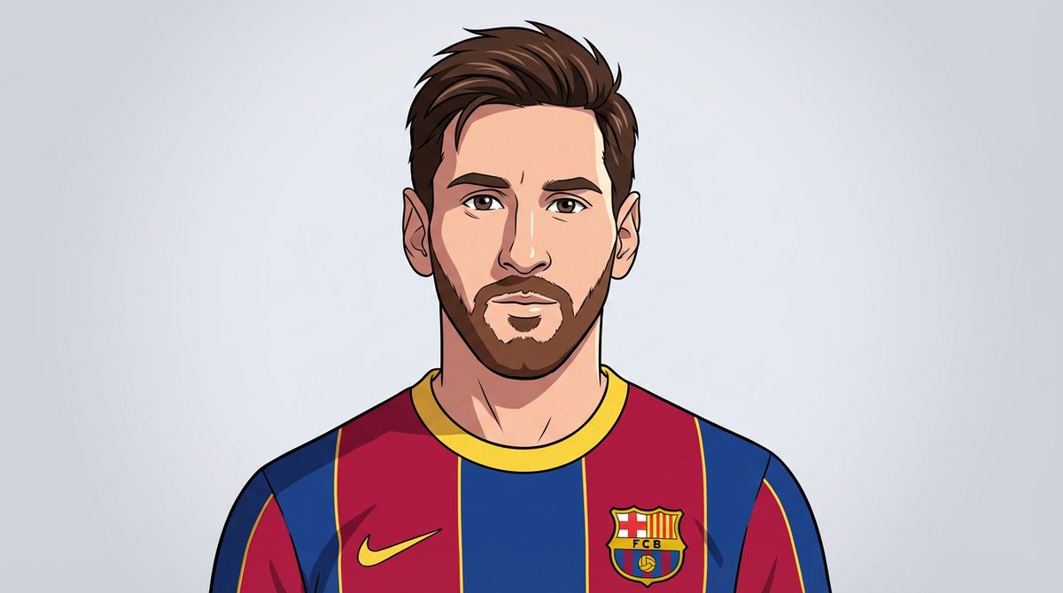 2D Cel Animation Style Portrait from Reference Image