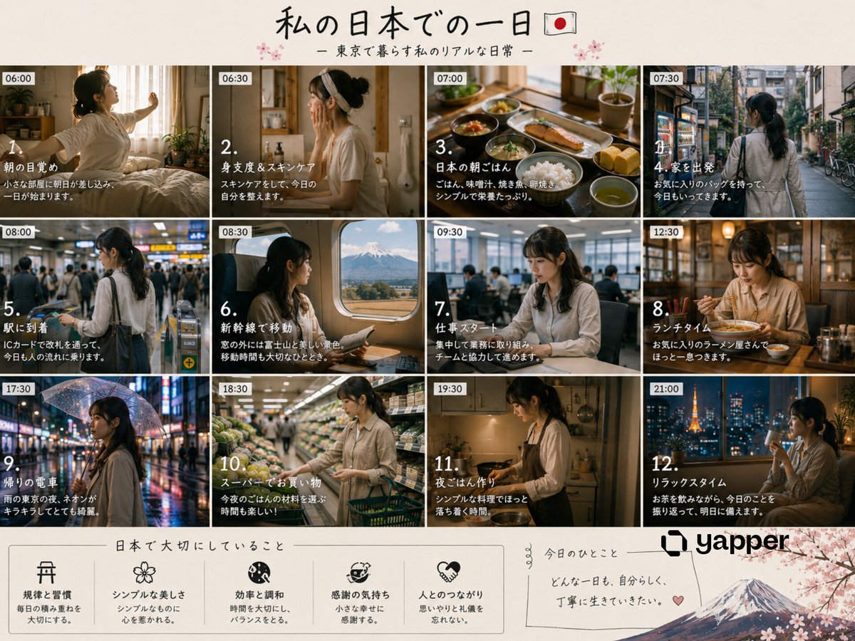 A Day in the Life of a Japanese Woman in Tokyo