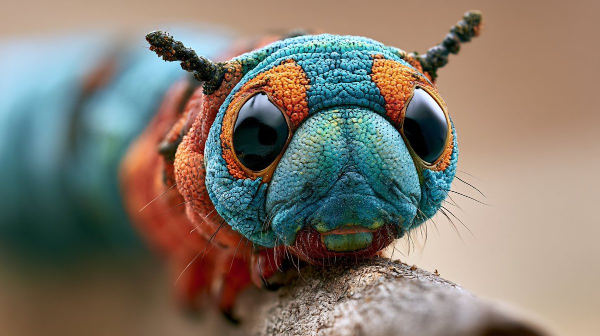 Super Macro Photography, Insect Species Face Closeup, Cute Expressions, Detailed