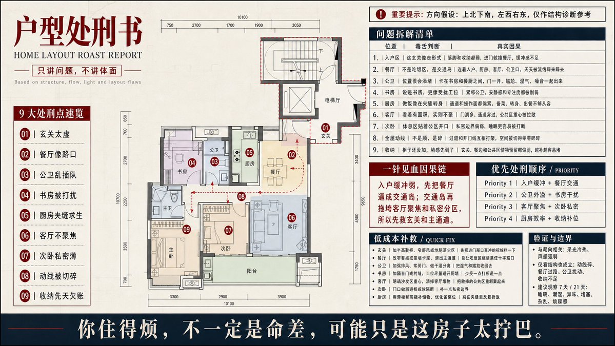 Home Layout Issue Diagnosis Infographic
