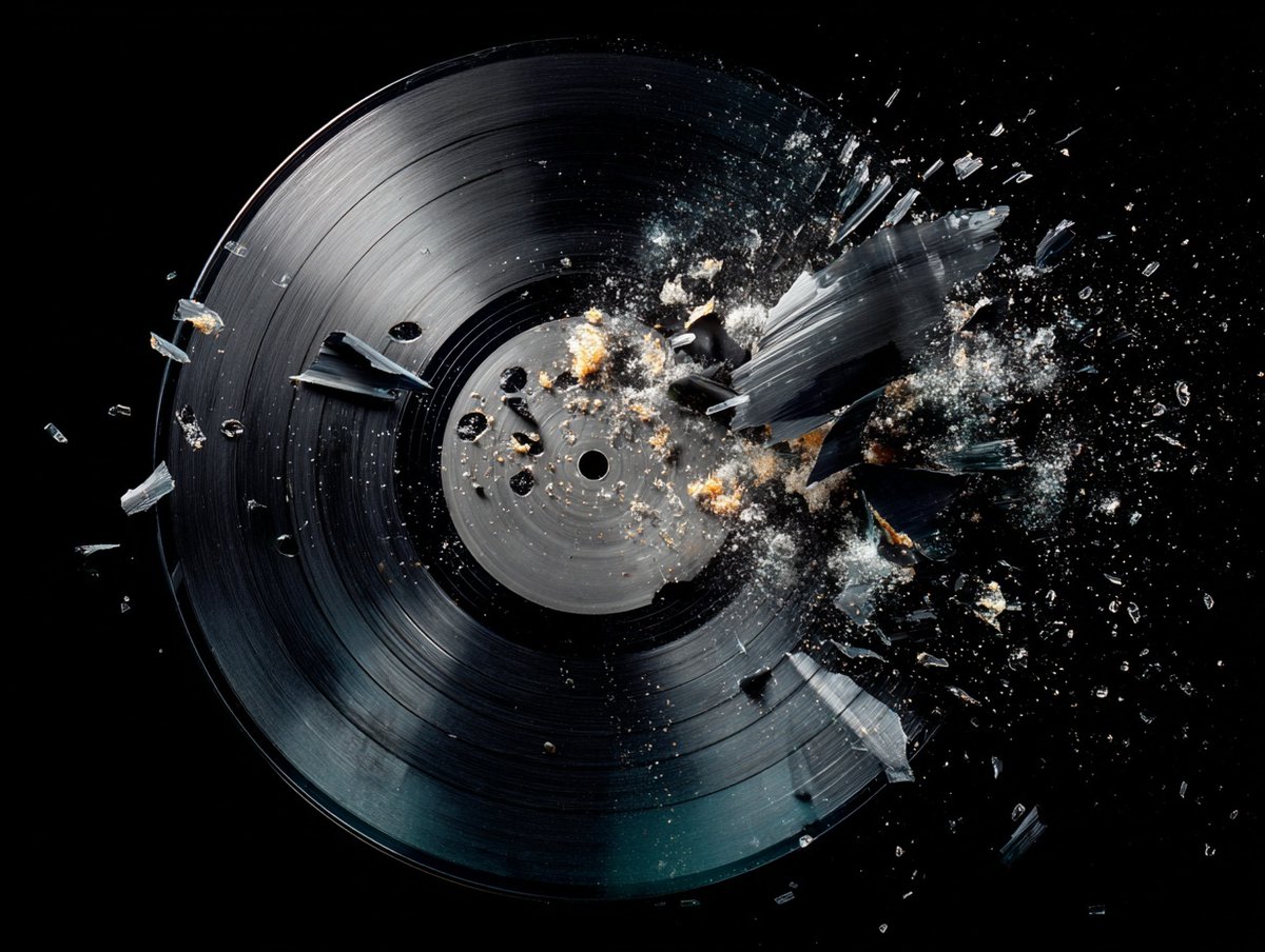 High-speed explosion photography of objects in mid-air