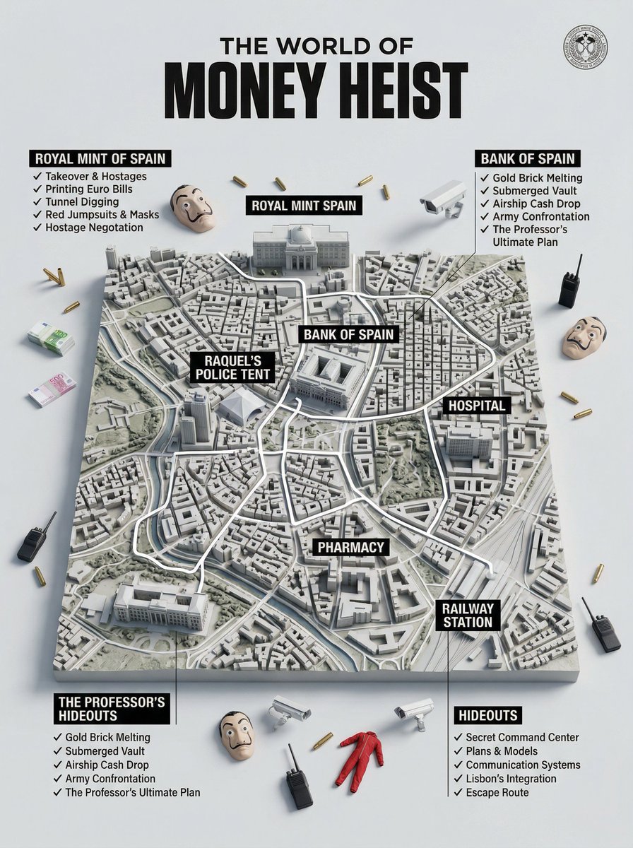 Hyper-realistic 3D World Guide Infographic Poster