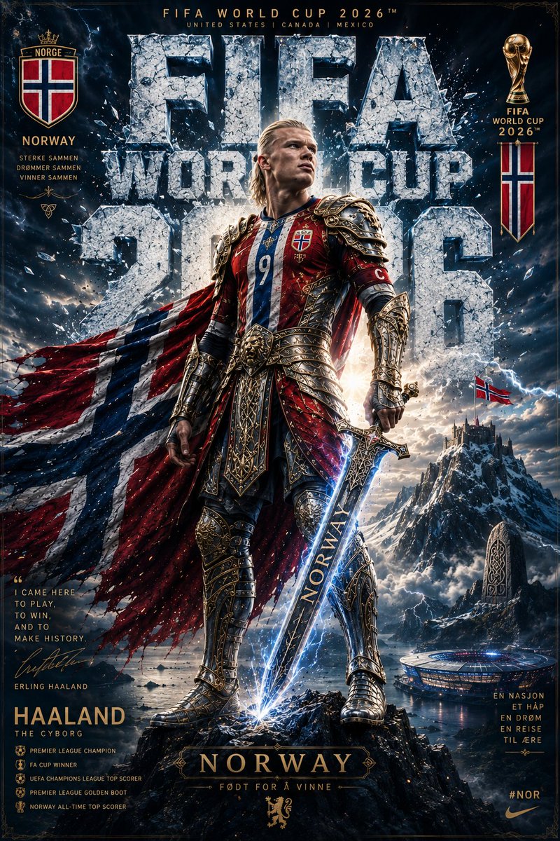 An Ultra-Detailed Epic Fifa World Cup 2026 Poster Featuring Player