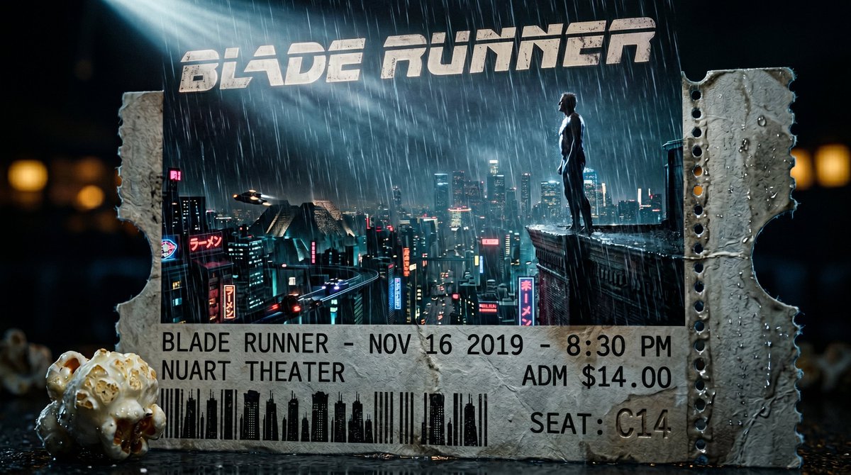 Epic Macro Cinema Ticket Scene