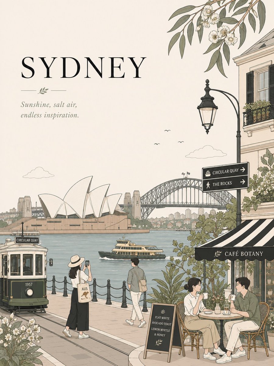 An Airy City Scene With Large Typography-Safe Negative Space In