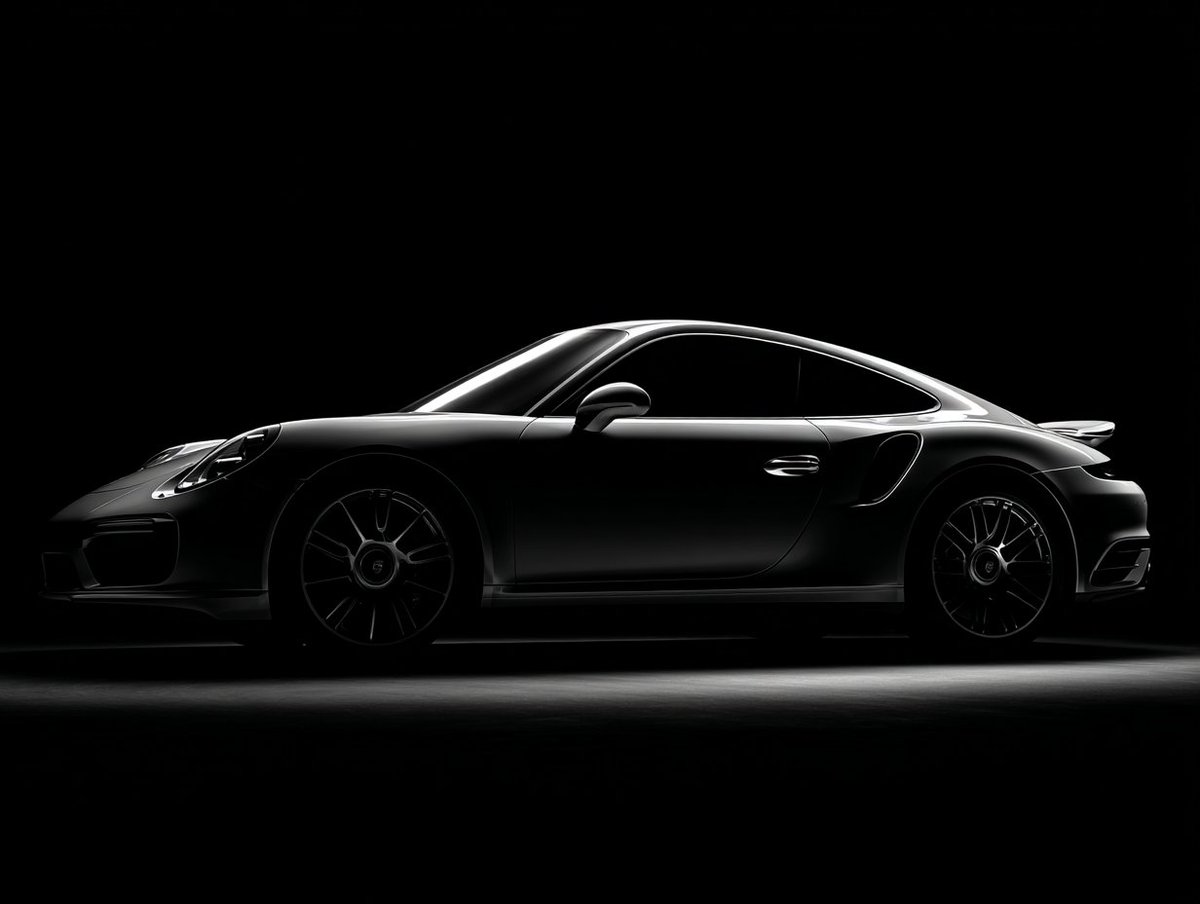 Light-painted Vehicle Photography with Dramatic Reveal