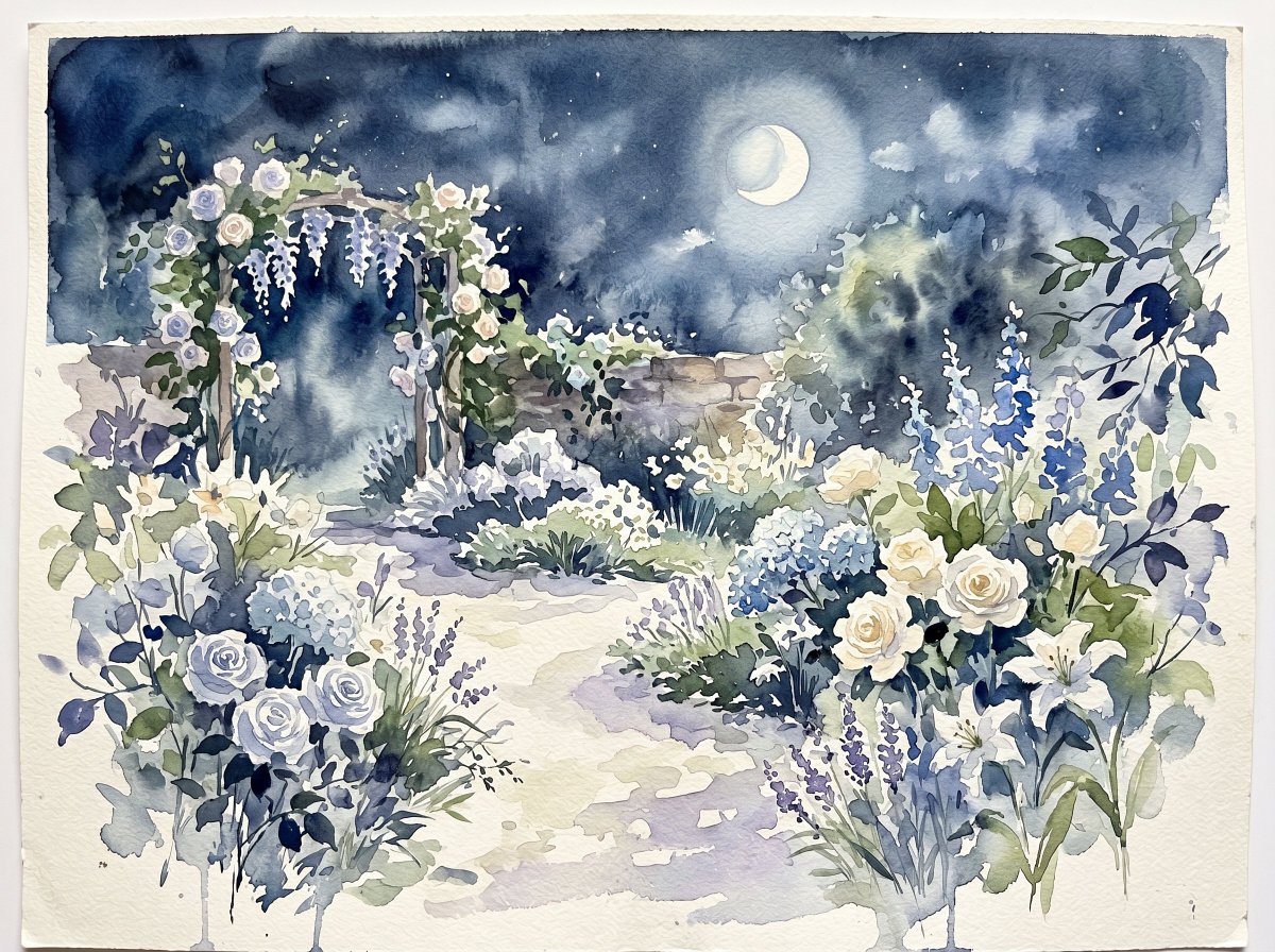 Dreamlike Impressionistic Watercolor Art