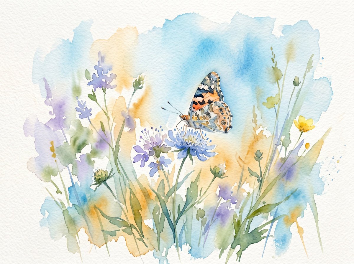 Dreamlike Impressionistic Watercolor Art