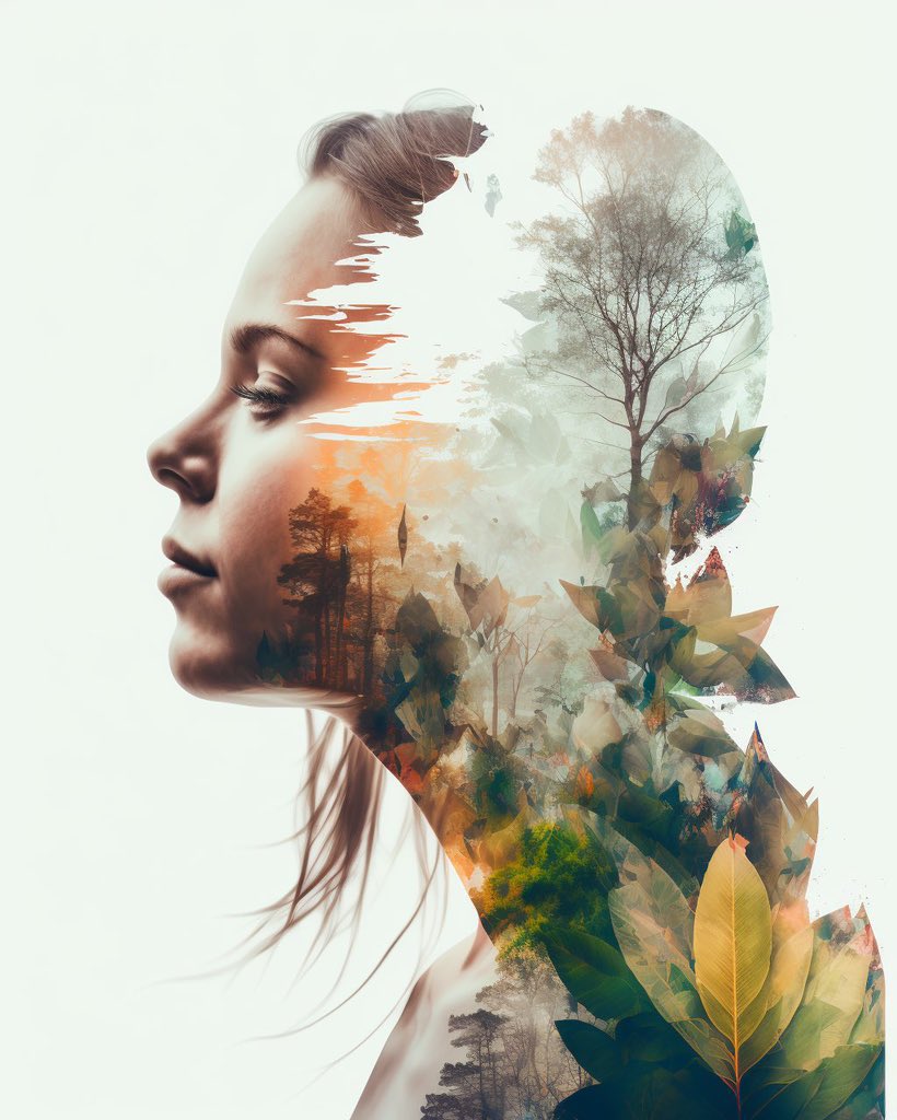 Double Exposure Photography with Nature Overlay