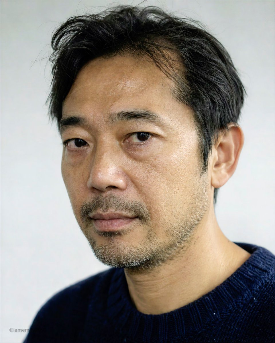 Unretouched Casting Portrait With Freckled Skin