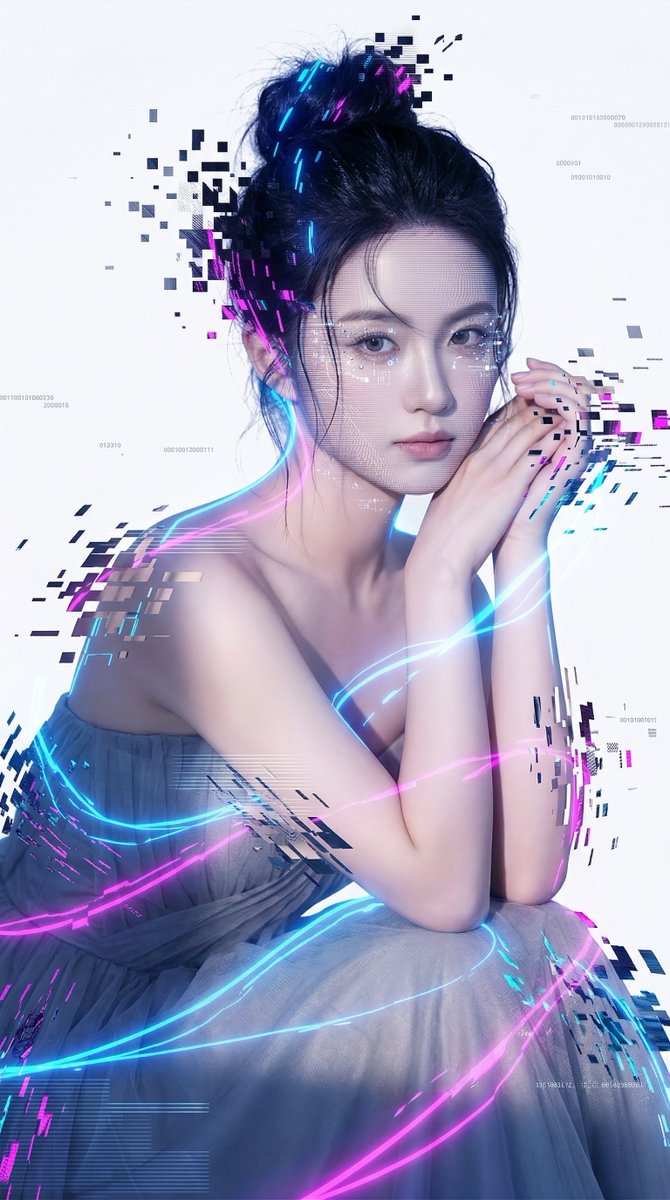 Digitized Glitch Art with Controlled Chaos