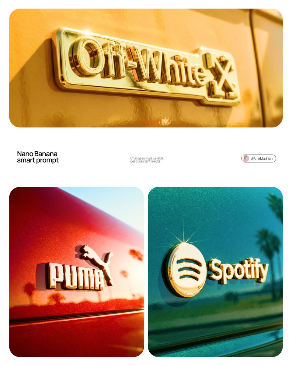 Photorealistic Luxury Car Emblem Macro Shot