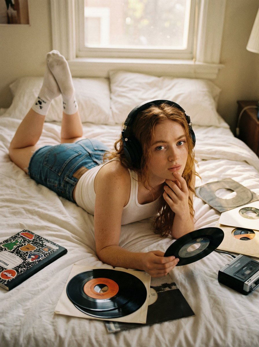 Analog Film Cinematic Lifestyle Portrait