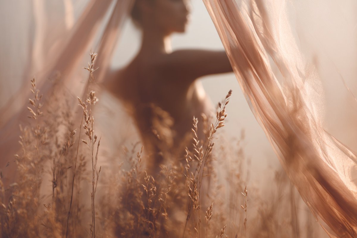 Soft-focus Dream Photograph with Ethereal Editorial Mood
