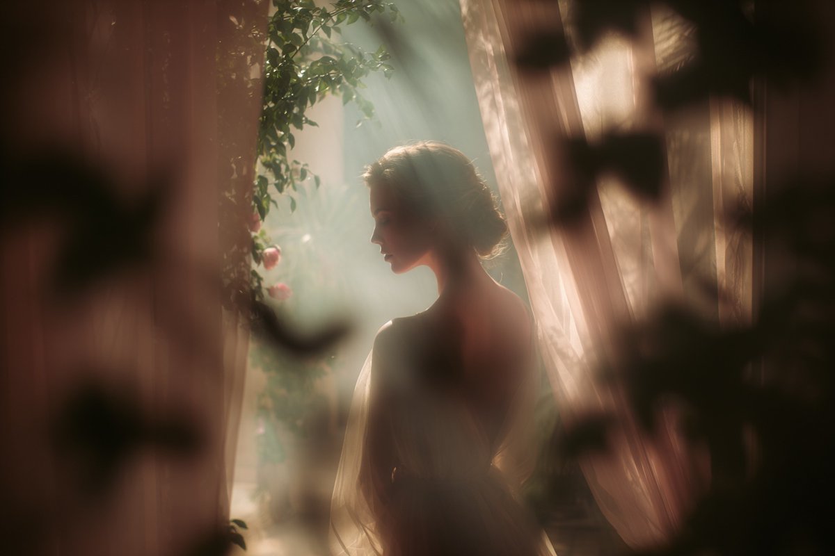 Soft-focus Dream Photograph with Ethereal Editorial Mood