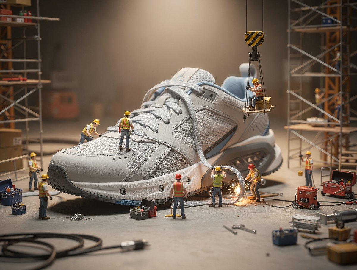 Miniature Construction Site Product Photography
