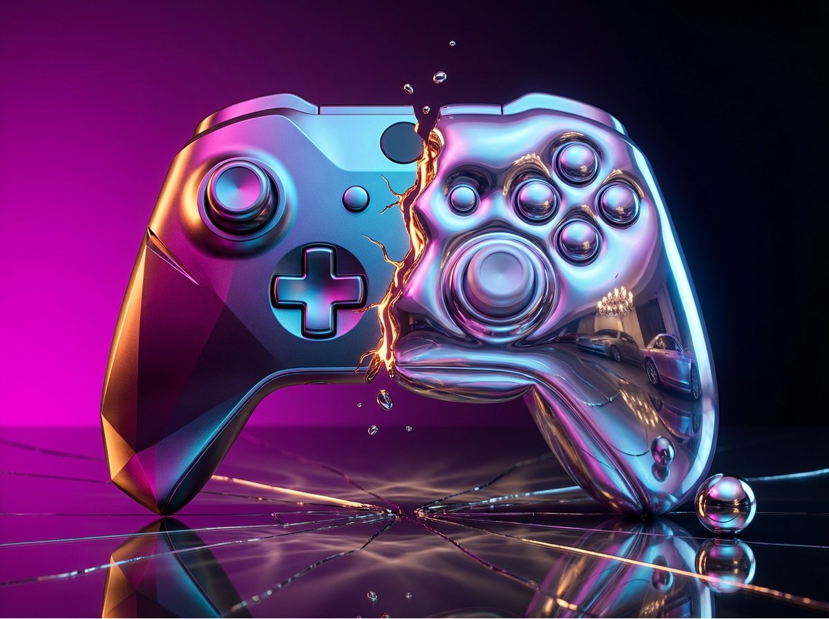 Dynamic Chrome Transformation with Dual States and Pillowy Body