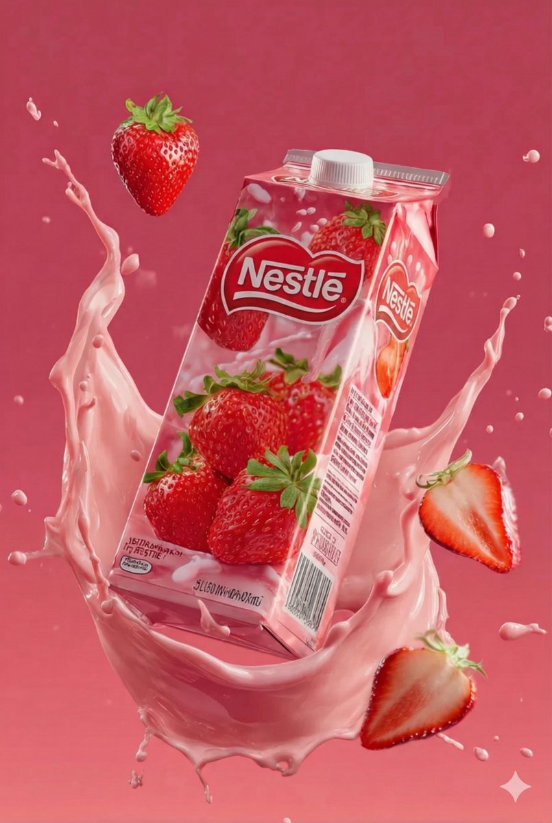 Nestle Chocolate Juice Box Product Shot