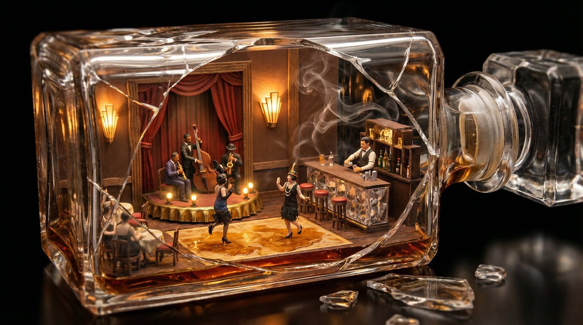 Miniature World Inside an Object, Macro Style