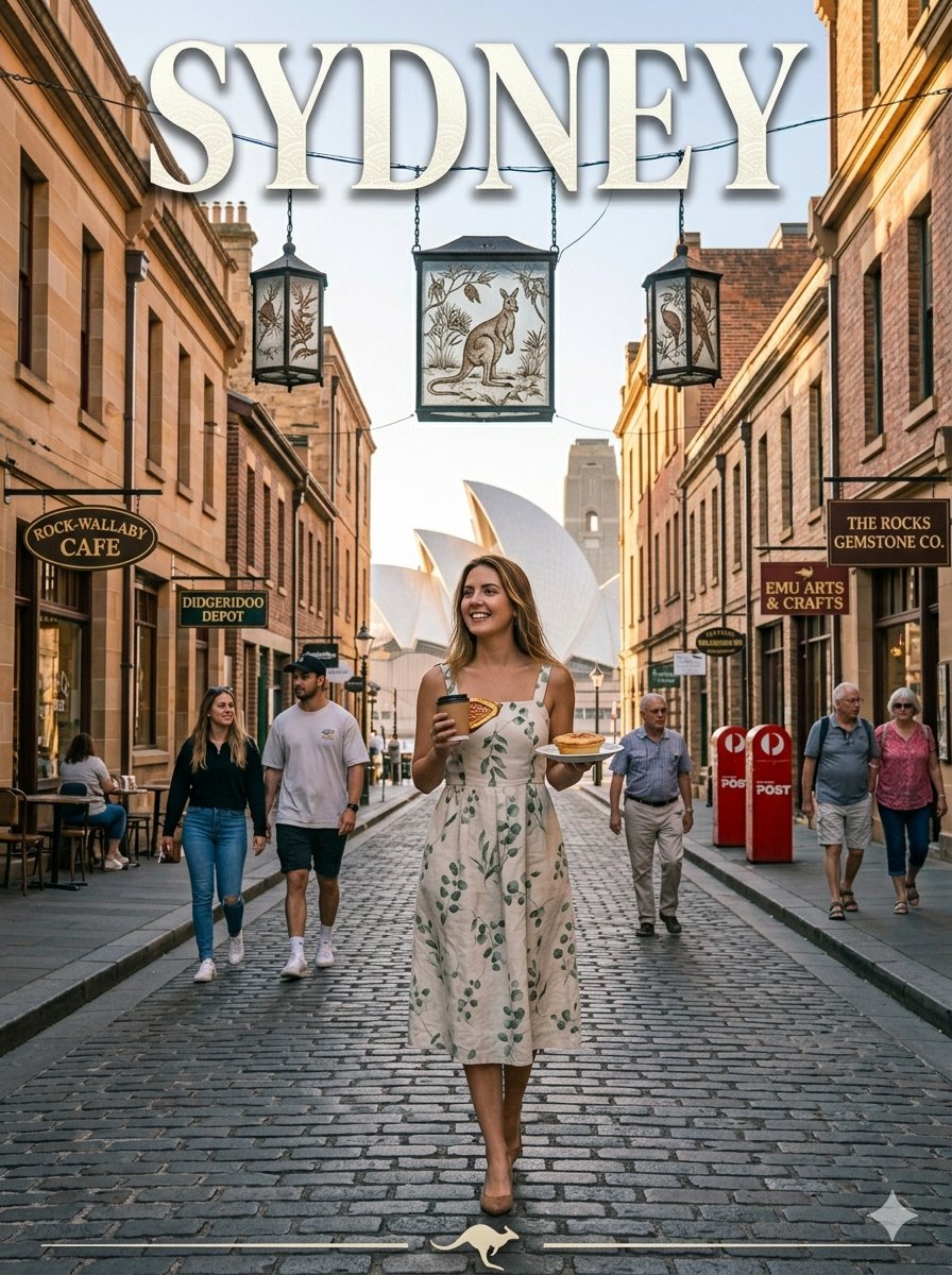 3:4 Vertical Photo Of A Beautiful Local Young Woman Exploring