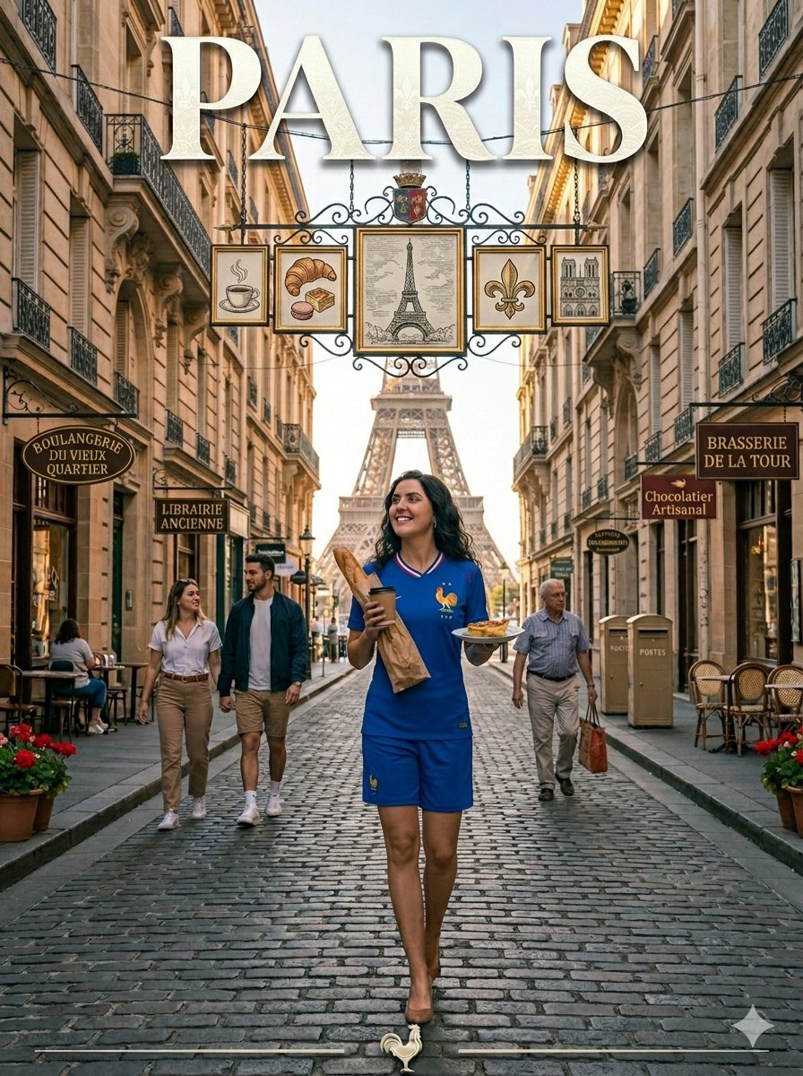 3:4 Vertical Photo Of A Beautiful Local Young Woman Exploring