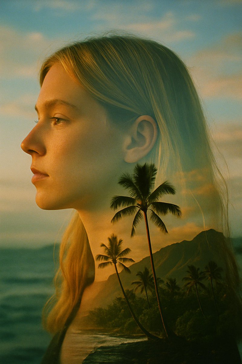 Cinematic Double Exposure Portraits: Subject & City