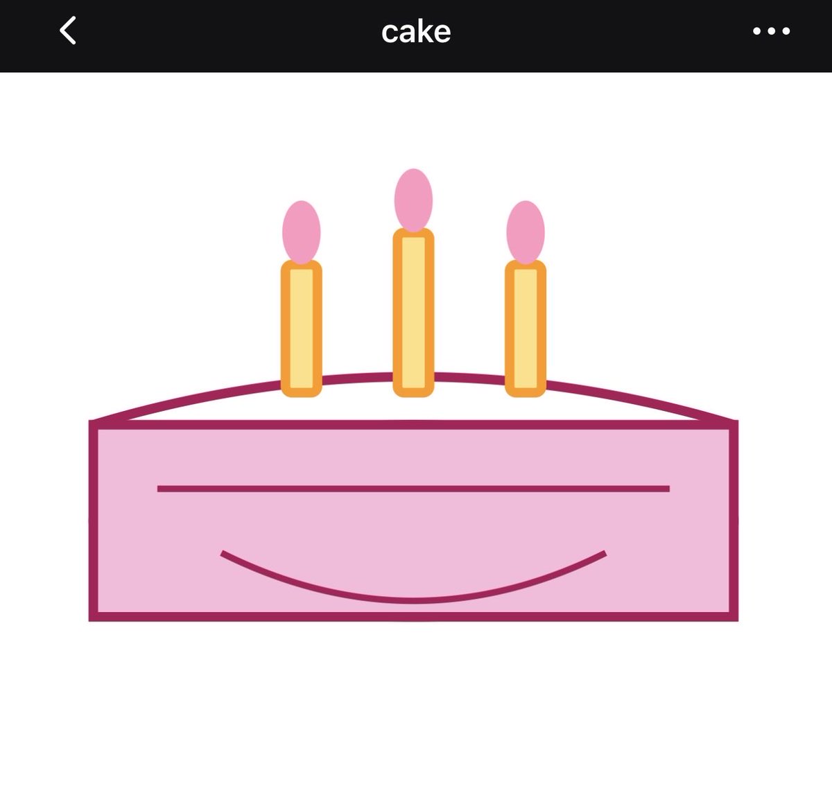 Cake with SVG Decoration Revealing Another Cake