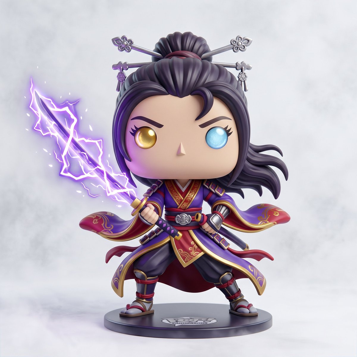 Funko Pop-style Character Portrait Generation