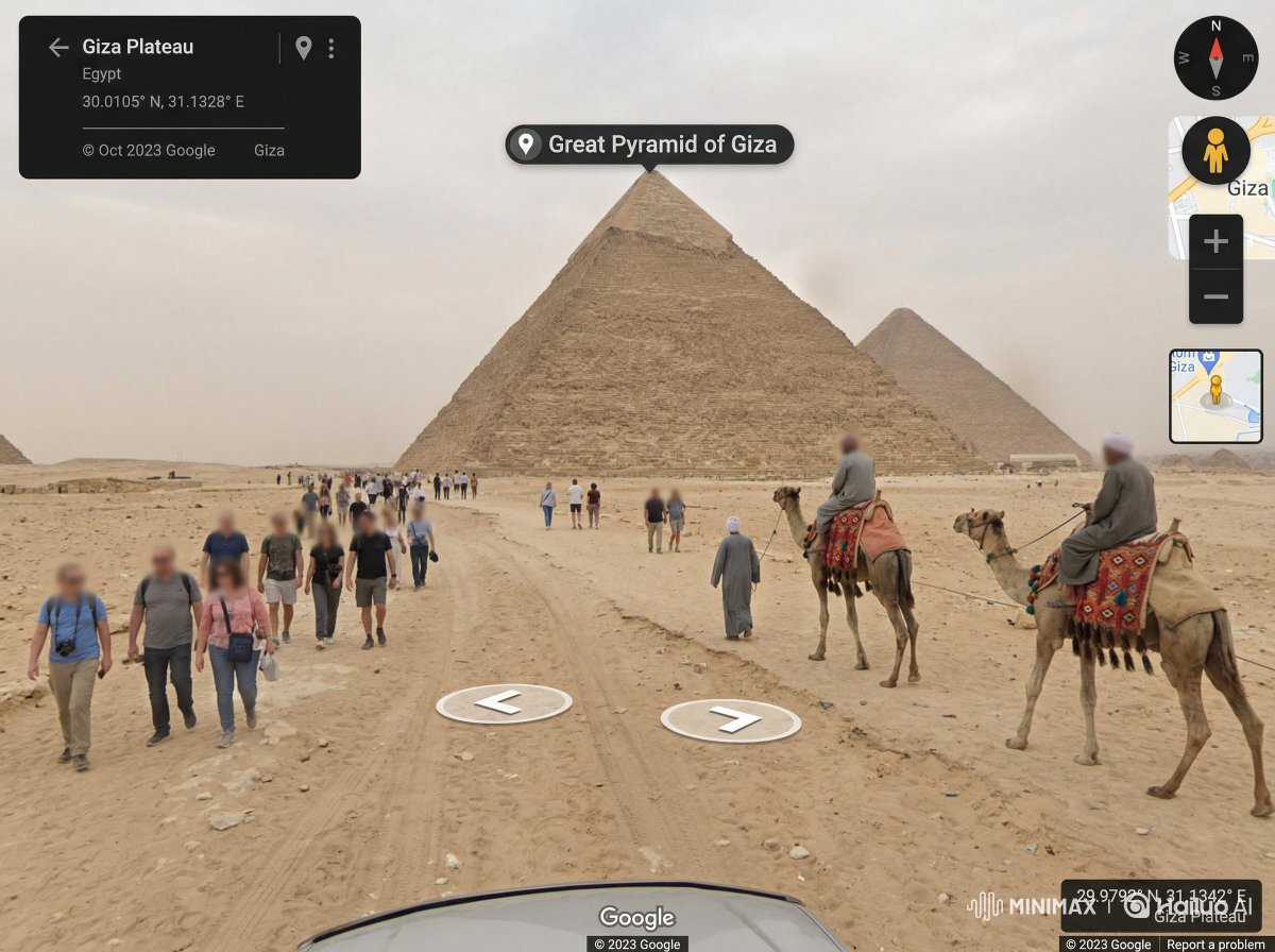 Google Street View Style AI Images