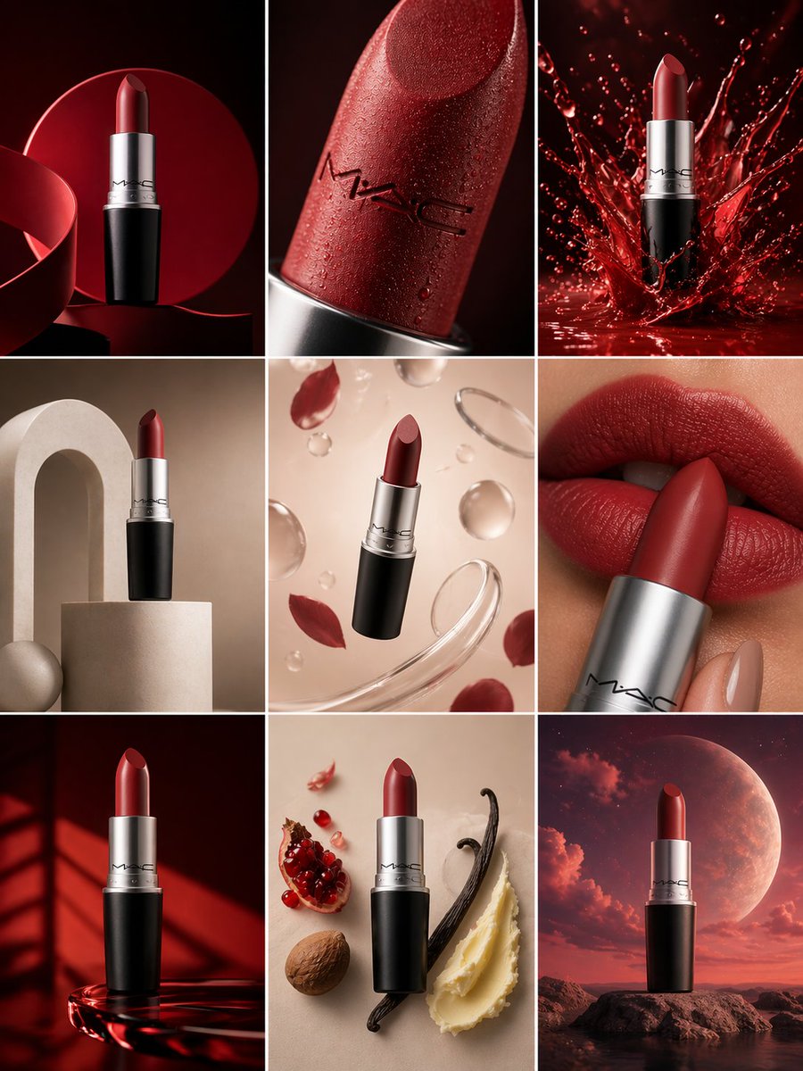 High-End 3x3 Ad Campaign Grid for Any Product